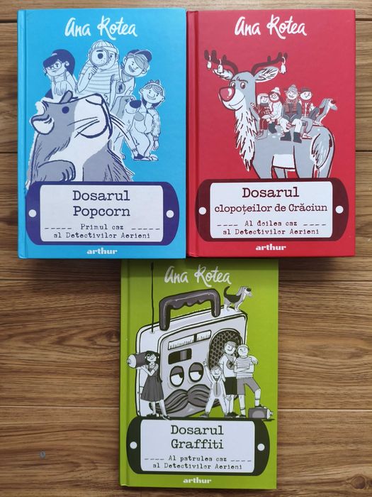 Carte Dosarul - vol 1, 2, 4, de Ana Rotea, Ed. Arthur