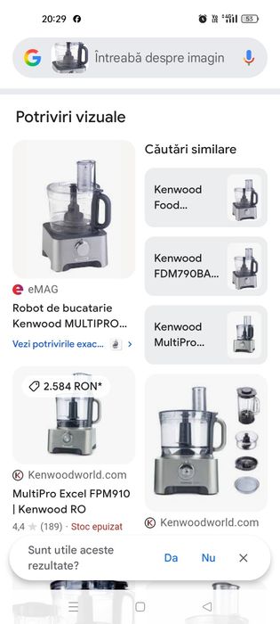 Vand robot de bucatarie , tocstor fructe, legume