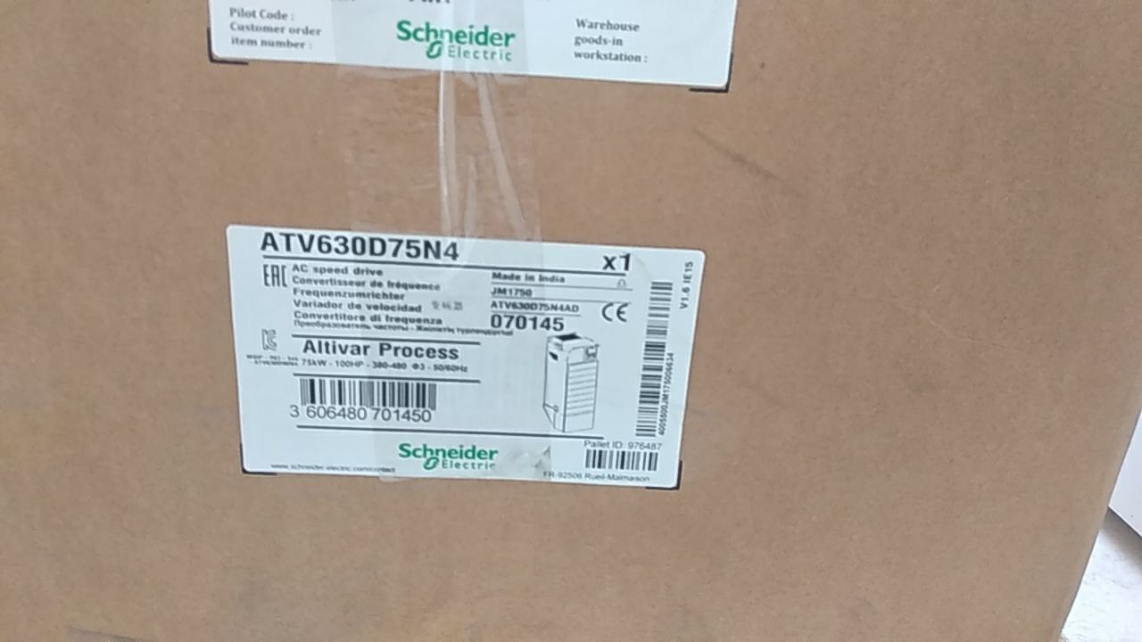 Schneider ATV630D75N4