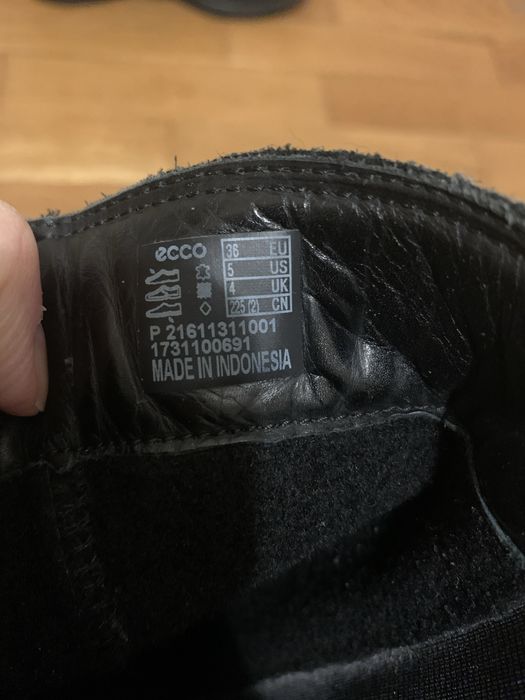 Оригинални Дамски Ботуши  ECCO номер 36