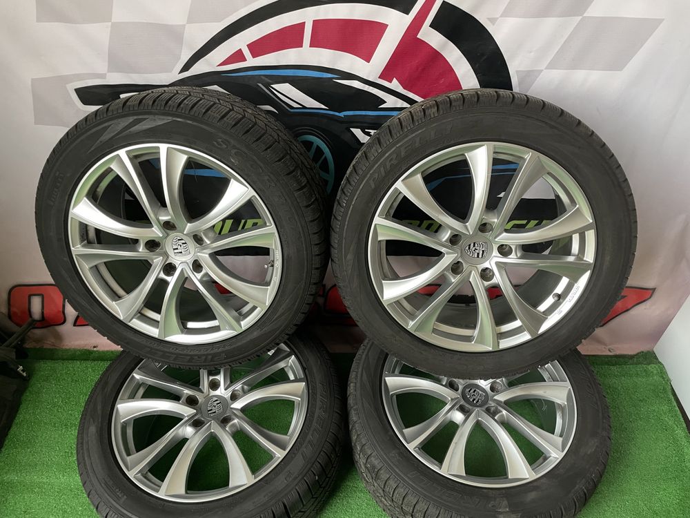 Set Jante iarna + Anvelope Pirelli Porsche Cayenne 7P 7P5 R20