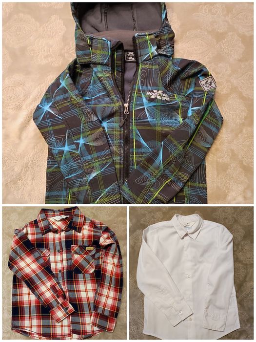 Дрехи момче 6-7г, 122см.