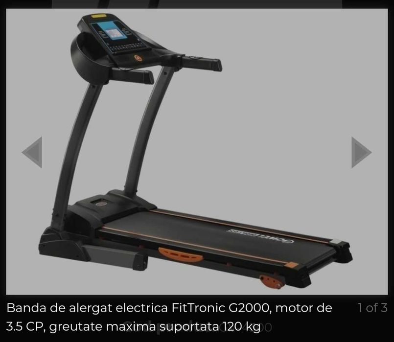 Banda de alergat electrica FitTronic G2000