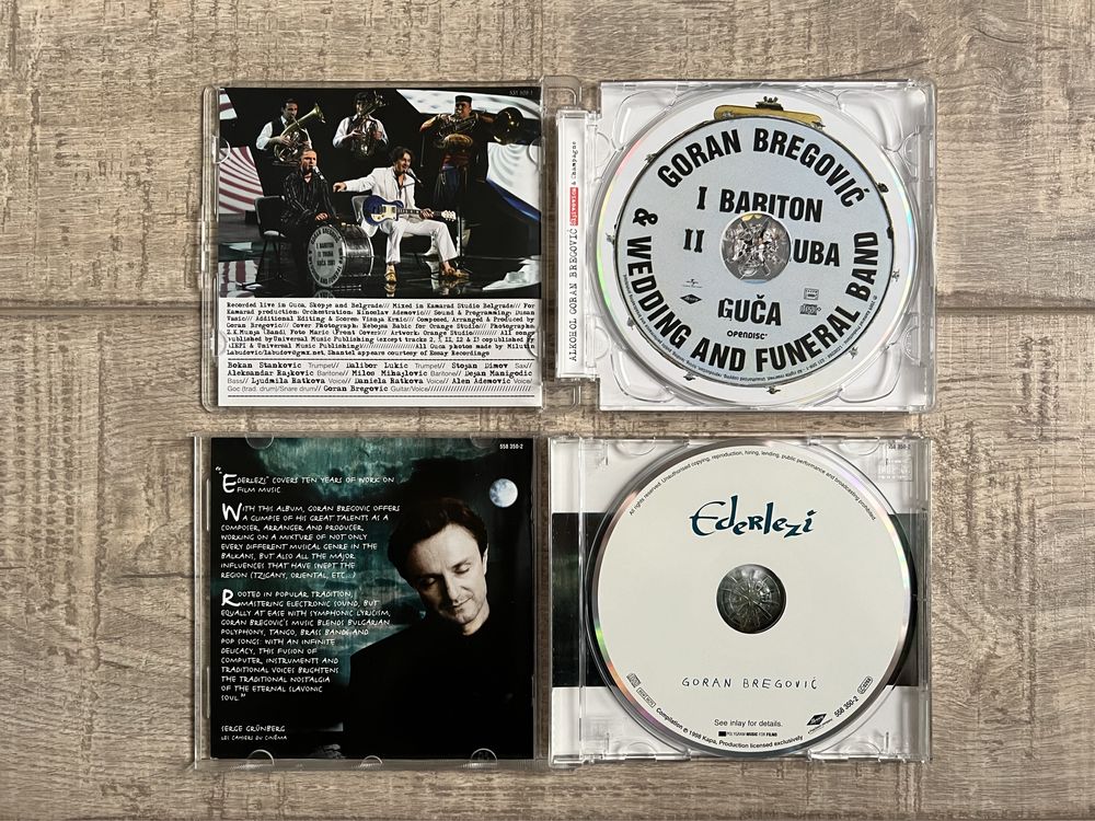 Cd-uri muzica sarbeasca Bregovic/Dragana/Boginja/Alex Radovic