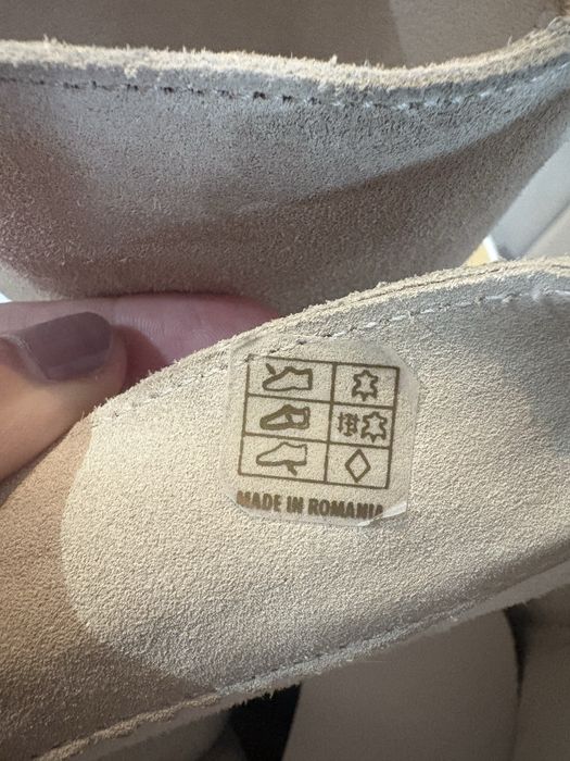 Cizme piele intoarsa Rizzoli marimea 39