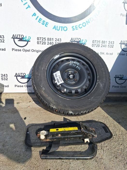 Kit pana roata de rezerva 4x100 ET 39 R14 Opel Meriva A facelift
