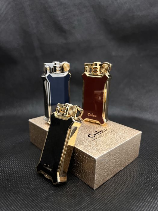 Оригинальная зажигалка керосиновая Chief. Подарочная зажигалка