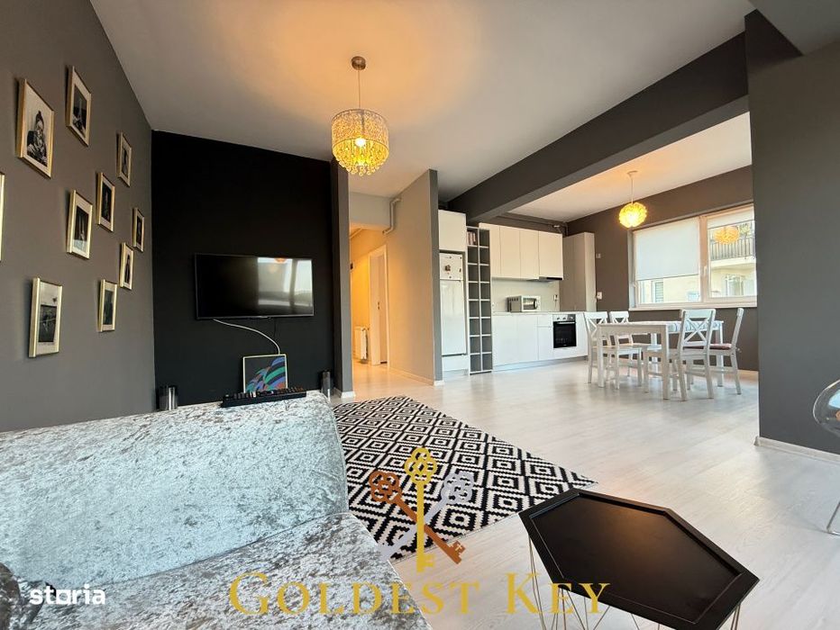 Apartament generos cu 2 camere, balcon si parcare subterana