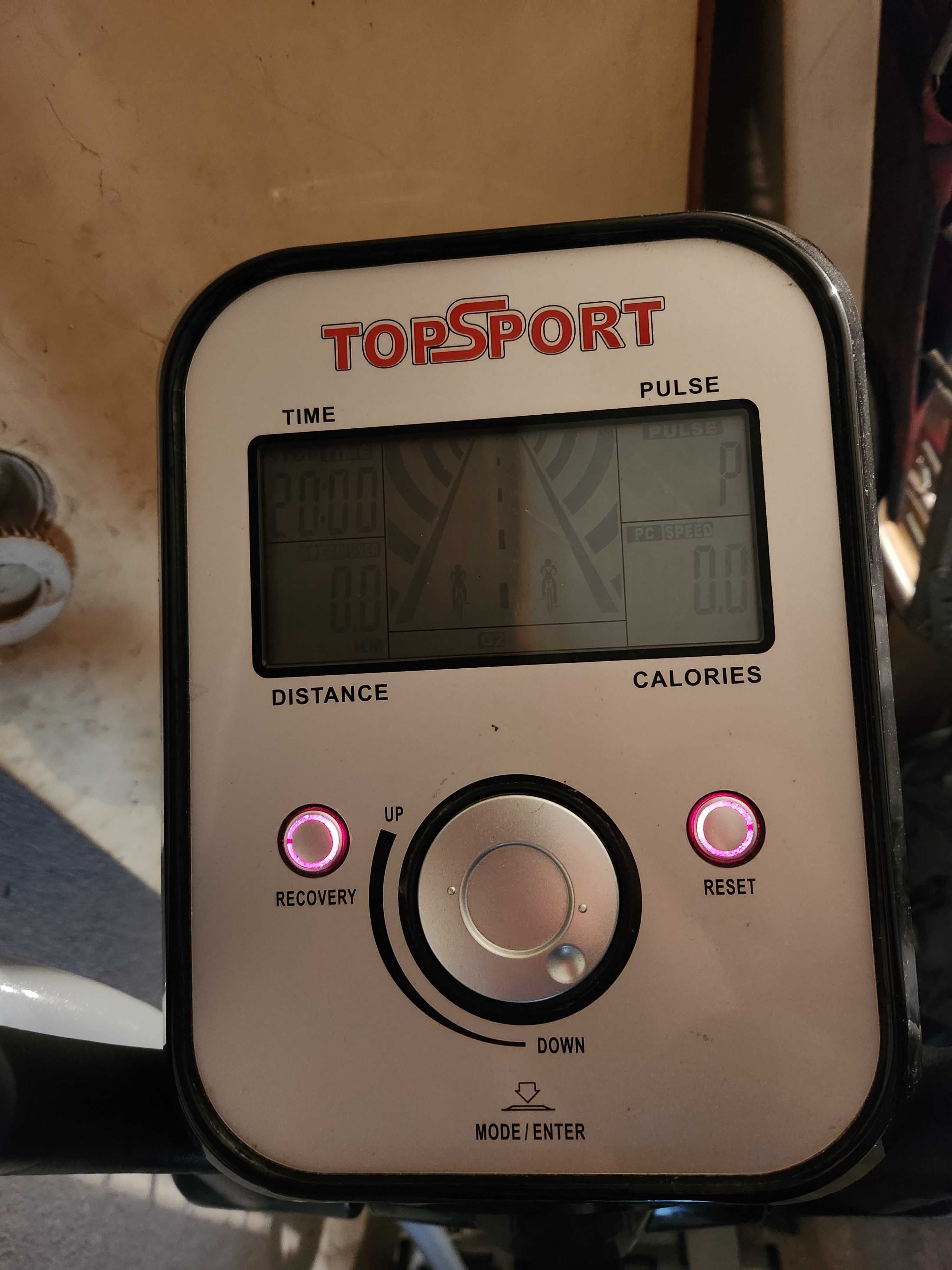 Кростренажор TOPSPORT TS2386 с 8 степенни, дигитален дисплей с игри.