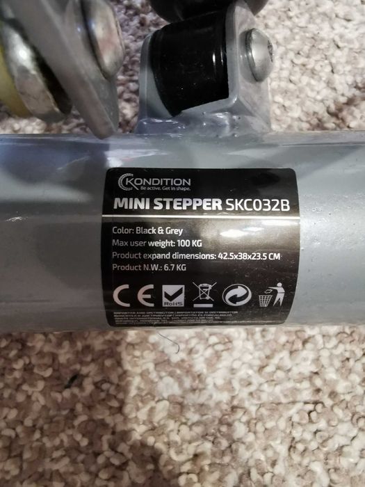 Stepper Kondition SKC032B, computer si corzi, Negru