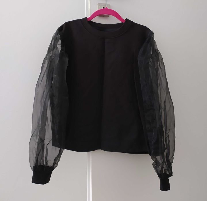 Bluza mâneci bufante M