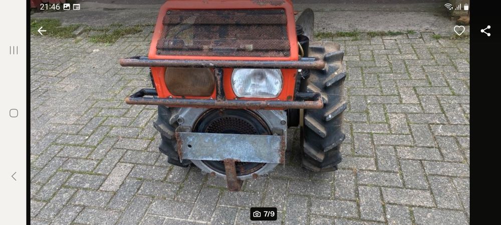 Motocultor lombardini motorină diesel