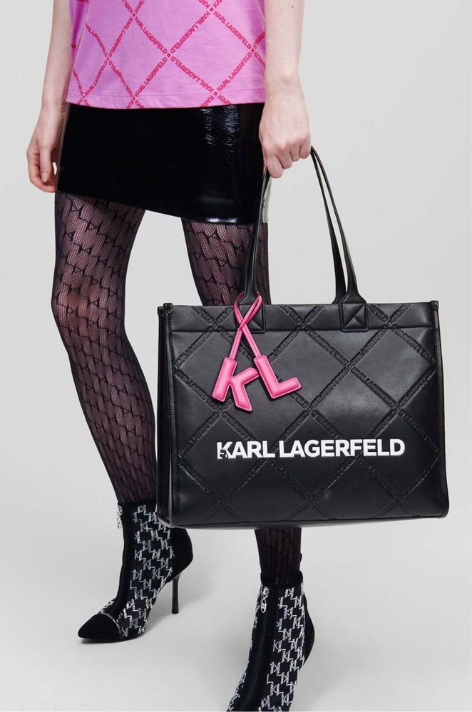 Чисто нова чанта Karl Lagerfeld – с калъф