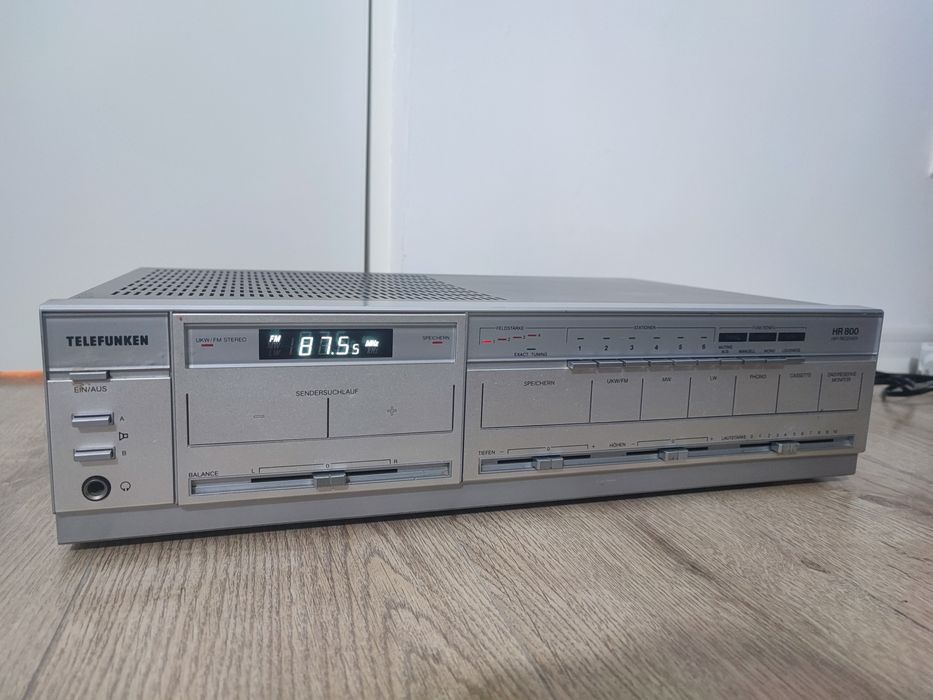 Amplituner Telefunken HR 800 amplificator statie tuner radio