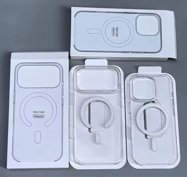 Iphone 17 17 PRO 17 AIR 17 PRO MAX Husa Hard Slim Clara Magsafe White