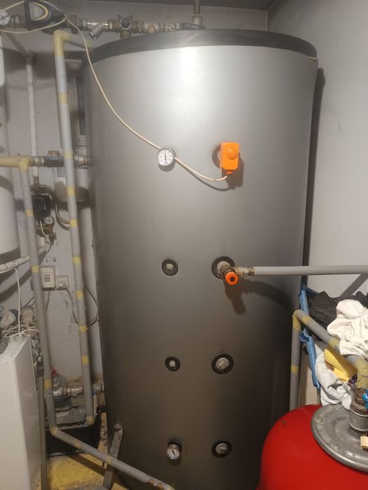 Cazan lemne Sime 45 kw + Puffer apa 1000 litri