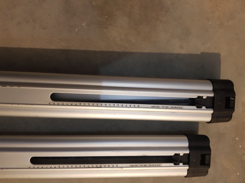 Thule roof aerobars + 754 rack rapid