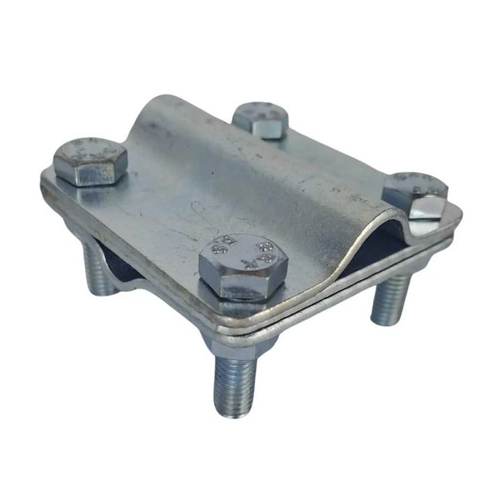 Conector încrucișat pentru conductori rotunzi și platbandă