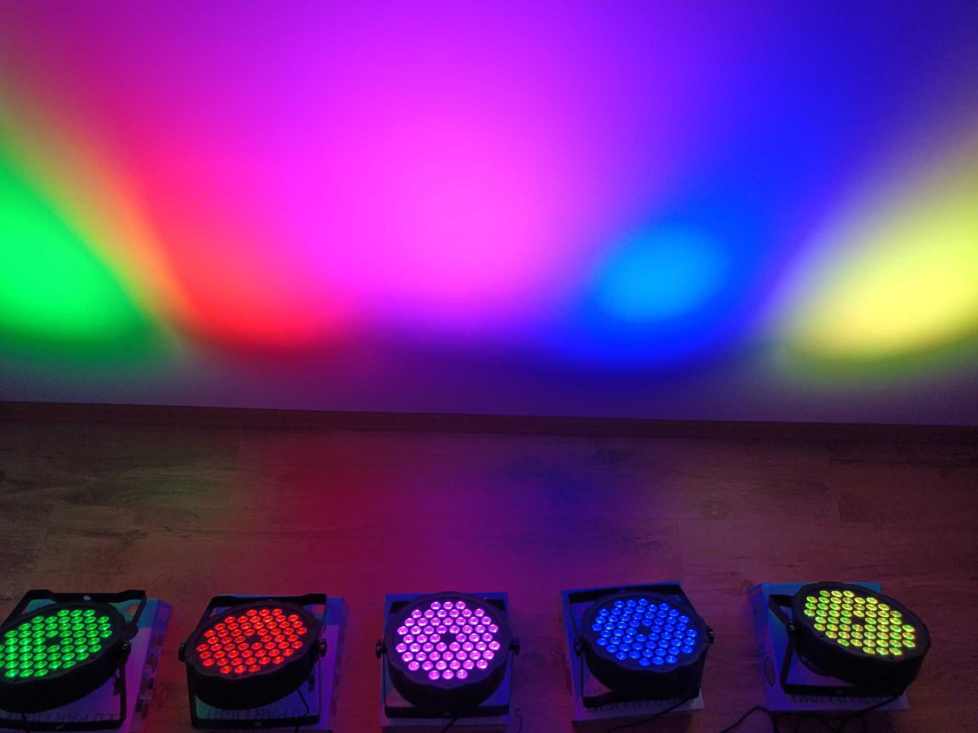 Lumini Party LED FULL COLOR Orga de culori Disco Club Majorat 54 LED