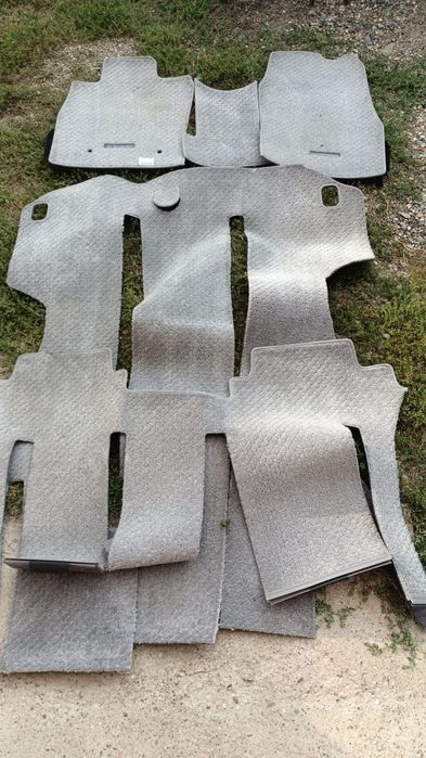 Коврики в салон и багажник на Альфард 2003 год