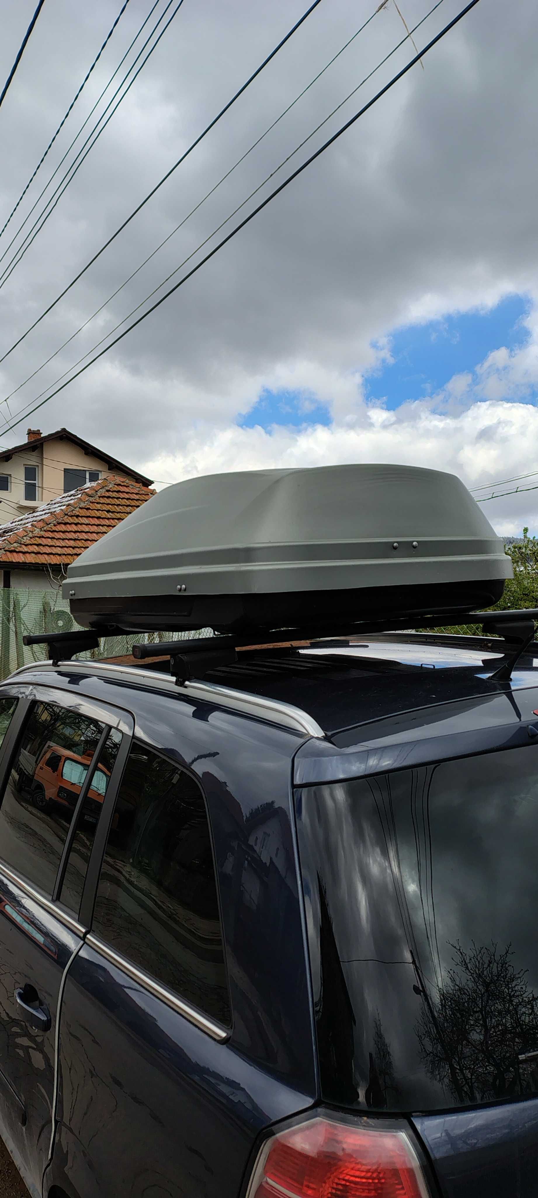 Автобокс 370л, куфар за таван, thule, Авто бокс