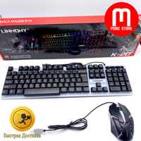 Клавиатура с мышкой Linmony K-20 Keyboard Combo с подсветкой