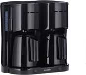 Cafetiera Severin Duo KA 5829, putere 1000 W, 2 recipiente termice 2 L