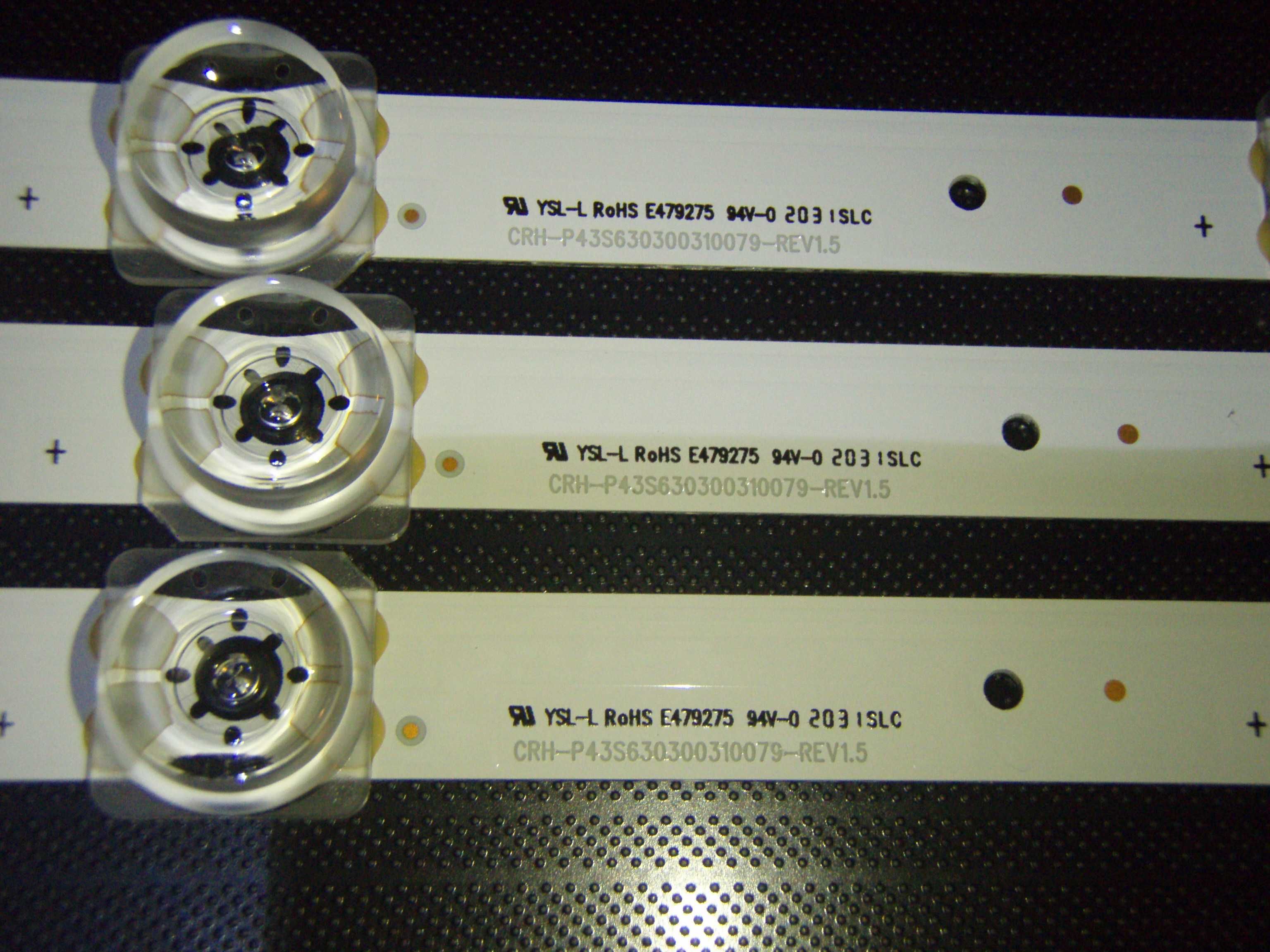 pb BN94-15769L LED CRH-P43S630300310079 Samsung 43TU8072