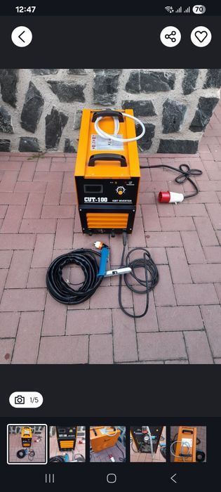 Aparat de taiat cu plasma giant cut 100