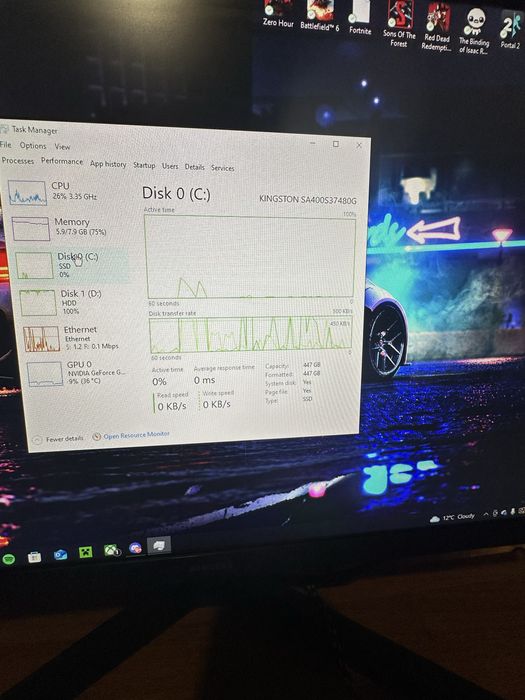 Настолен компютър HP