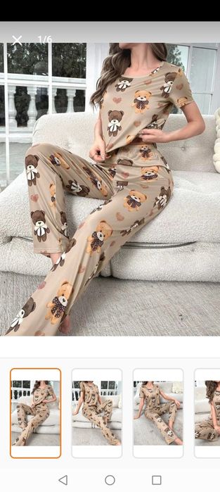 Пижамата с къс ръкав