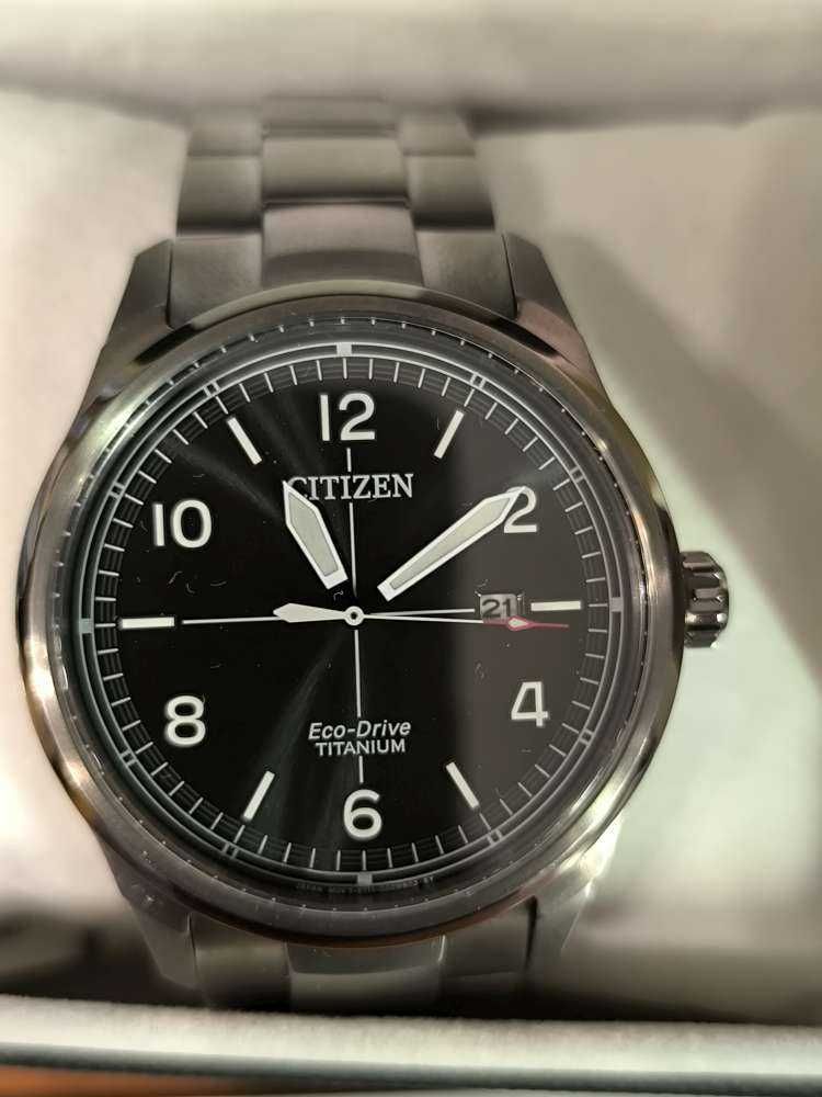 Часовник CITIZEN Eco Drive Titanium Чисто нов