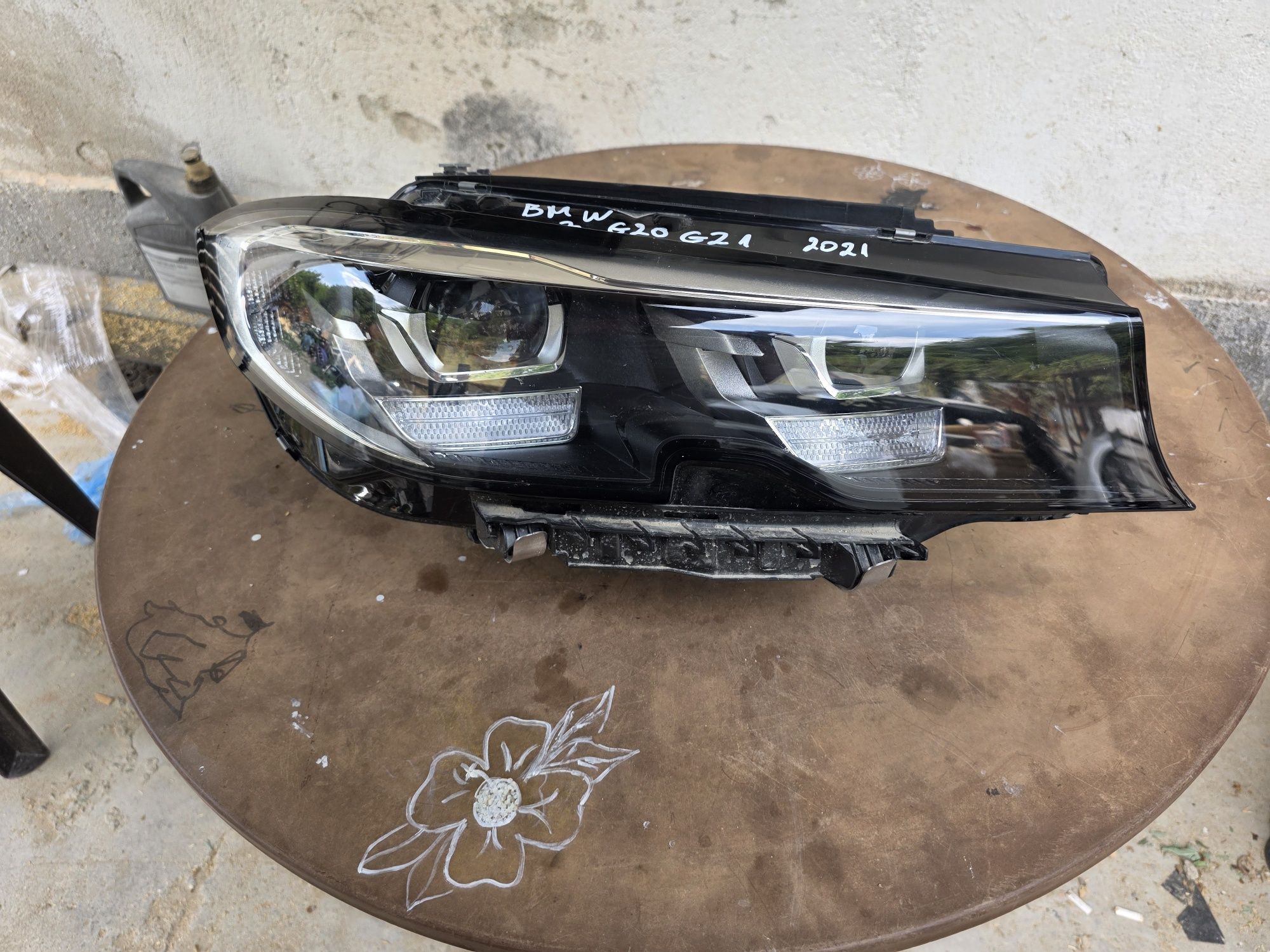 Bmw 3 G20 G21 десен фар Led 2021