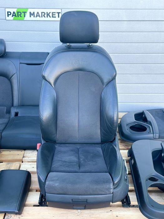 Салон AUDI A7 C7 4G S Line Кожа с Алкантара