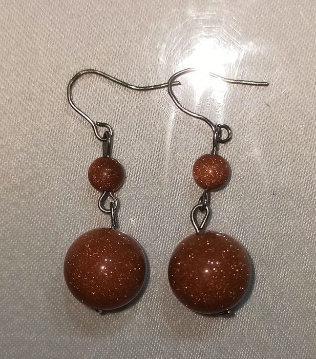 Серьги из Авантюрина