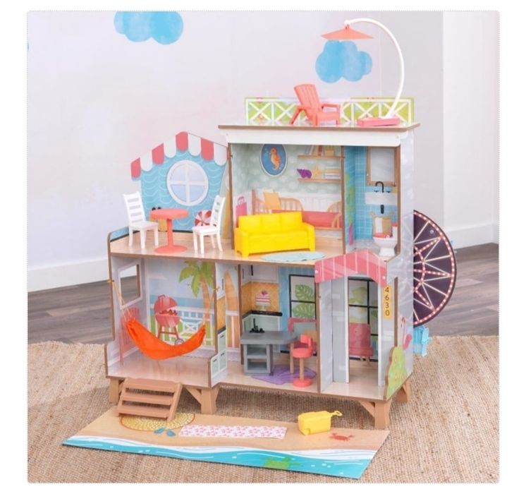 Casuta Distractiva de la Plaje - Fun Beach House cu Roata Ferris Wheel