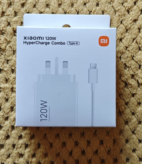 Оригинално зарядно на Xiaomi,120W,HyperCharge Combo,type A.