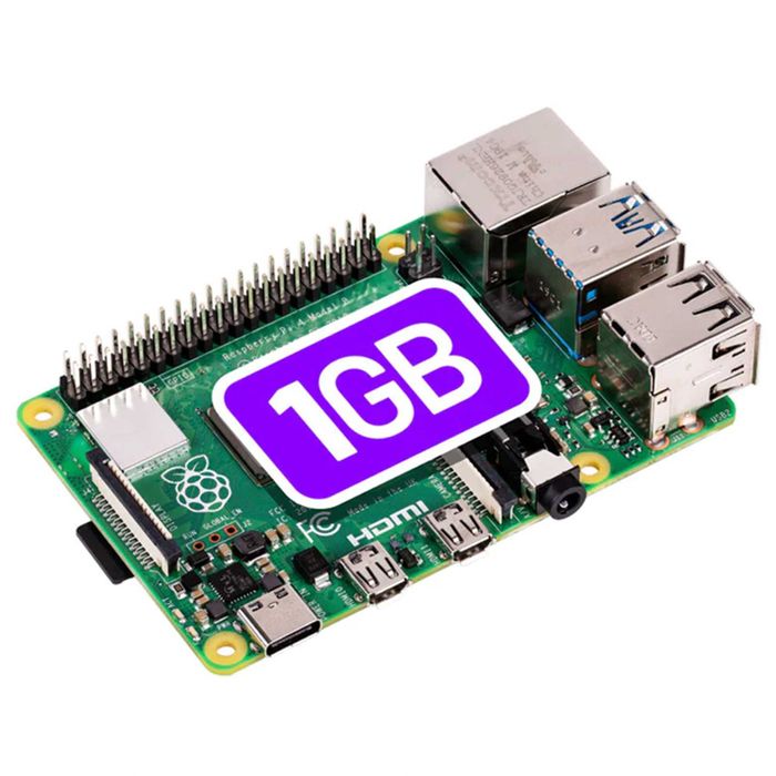 Raspberry Pi 4B 1GB RAM Placa Dezvoltare