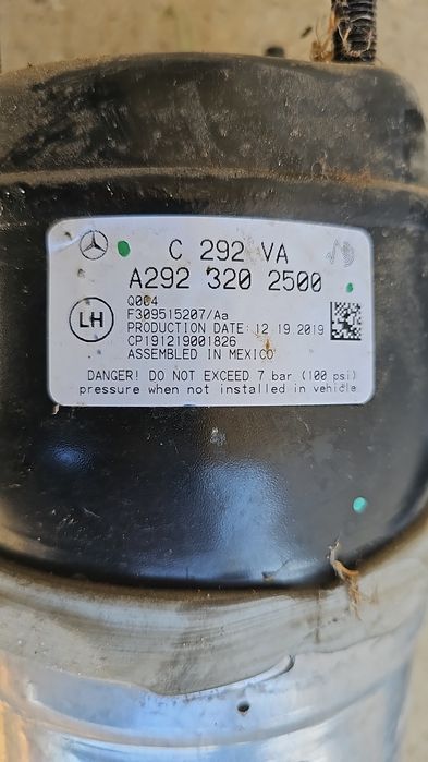 Pierne telescop Mercedees GLE cupe față spate  an 2017