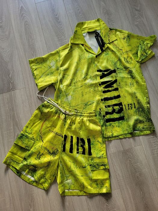 Amiri Stencil Army Camp