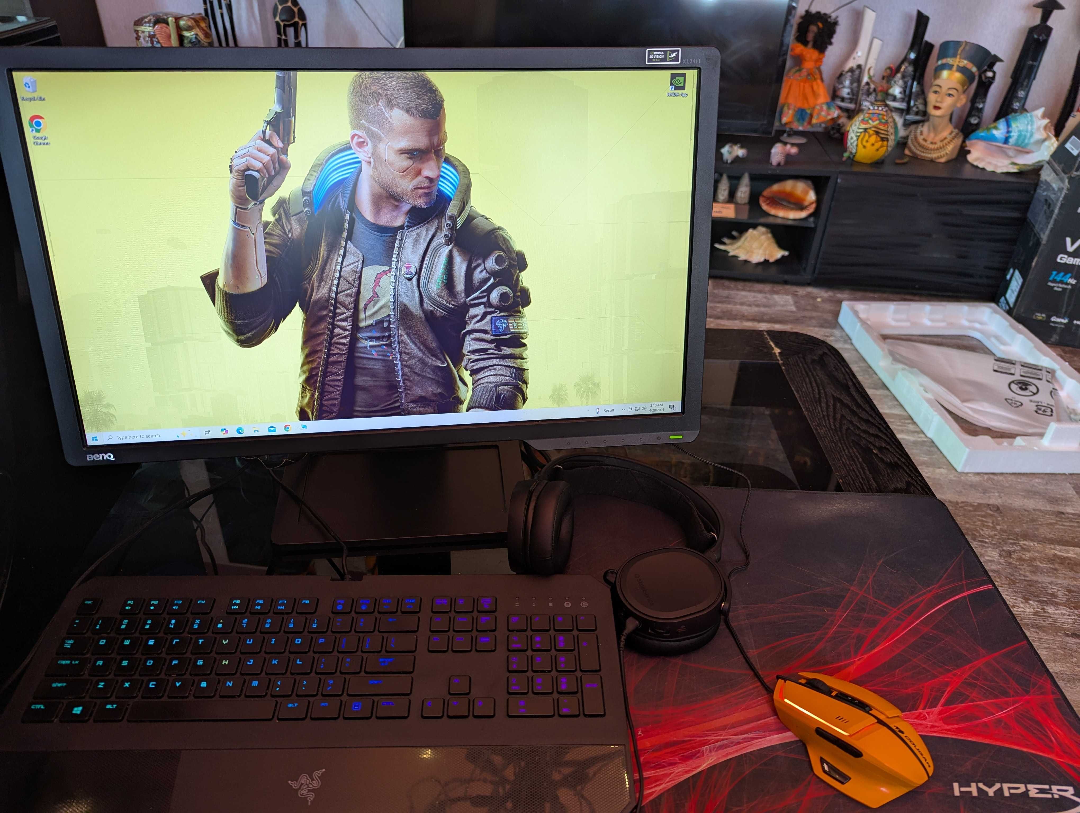 PC Gaming complet cu periferice si piese noi (accept testarea la mine)