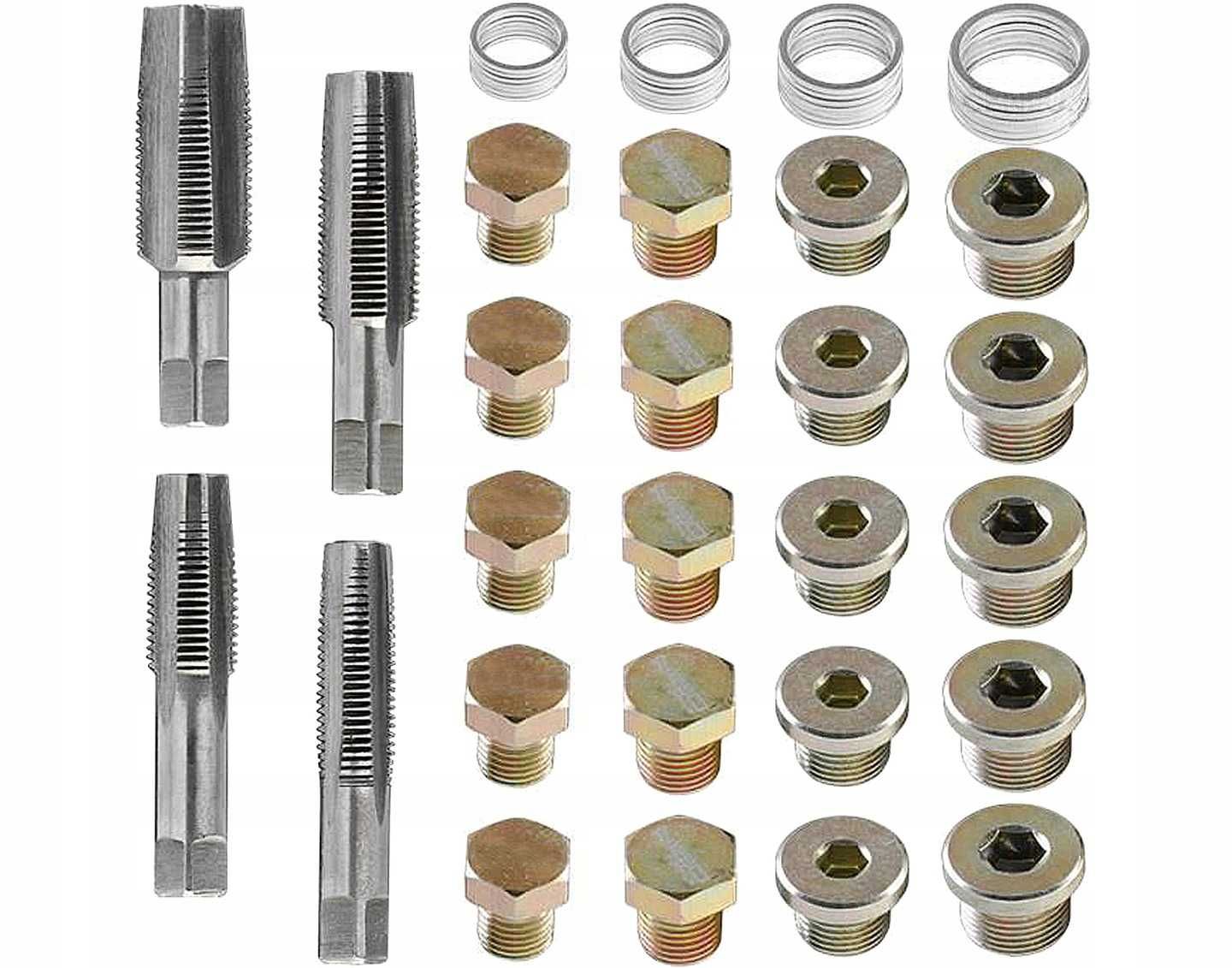 Set kit reparatie filet dop buson baie 64 piese (V86214)