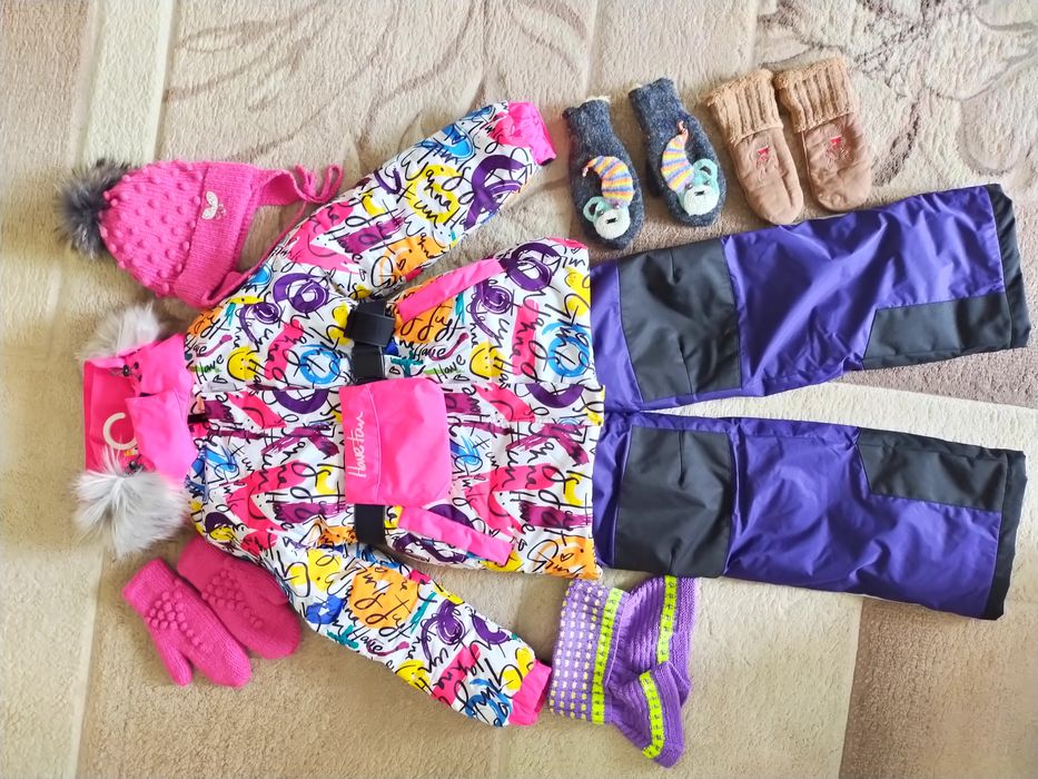 Зимний костюм для девочки