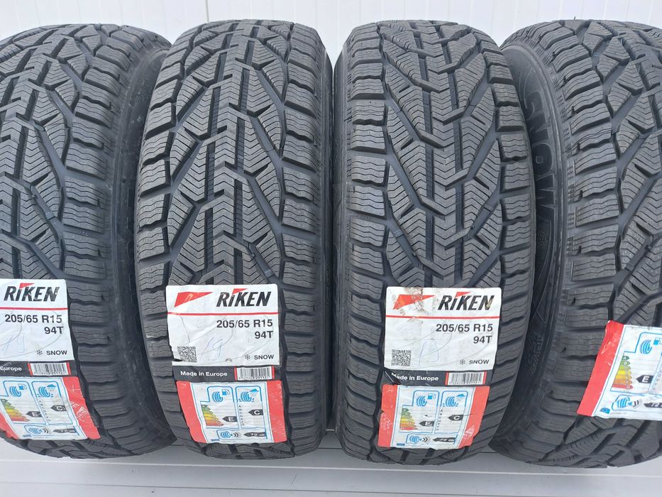 205/65 R15, 94T, RIKEN (by Michelin), Anvelope de iarna M+S