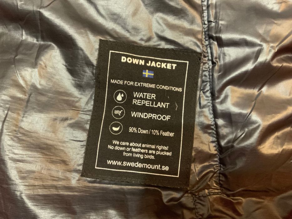 Swedemount-оригинално пухено яке 50-52л