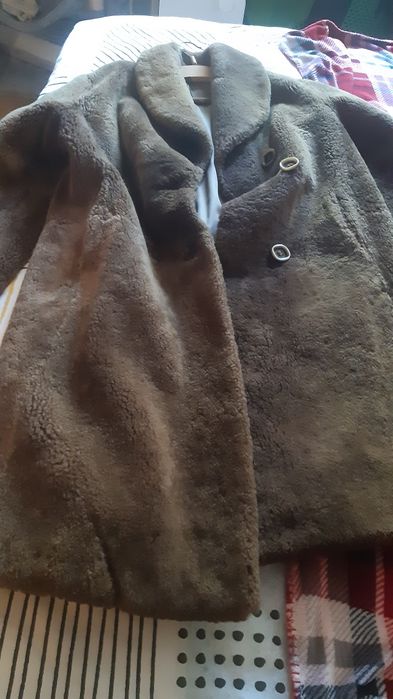 Кожени пълта от астраган и визон