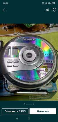 Panasonic sl mv 65 mp3 video cd player
