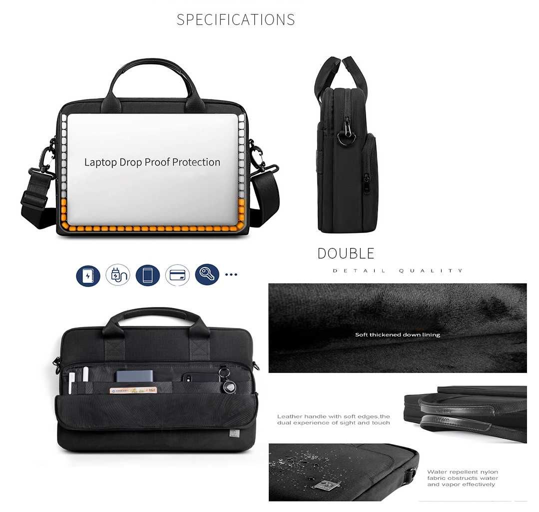 WIWU®️ 16 Alpha Double Layer laptop bag