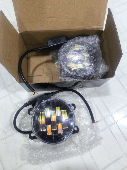 Противотуманные фары светодиодные 70W (белый, желтый)