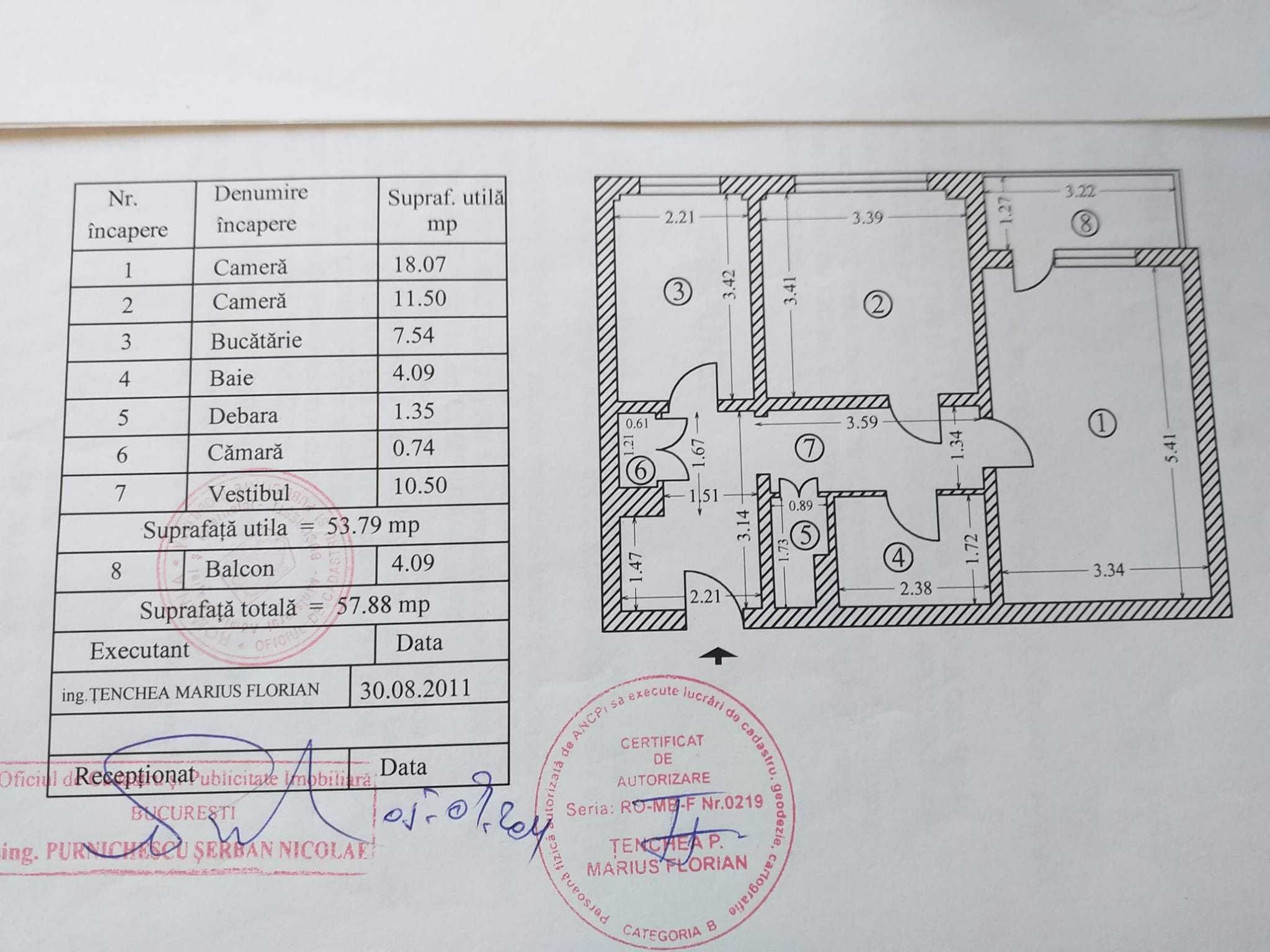 Vând apartament 2 camere Colentina, Dna Ghica, Fac. de Construcţii